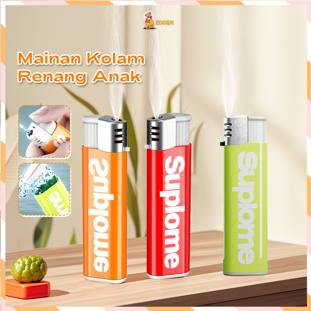 Edden Lighter Mainan Air Prank Korek Water Toys Korek Air Mainan Prank