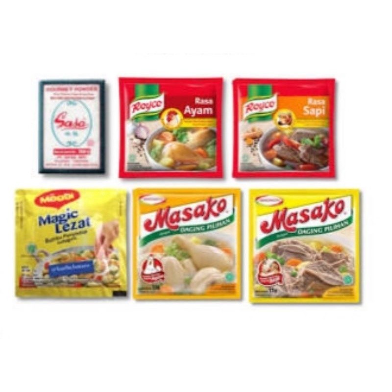 

[Super Promo] Sasa / Royco / Masako / Magic Lezat