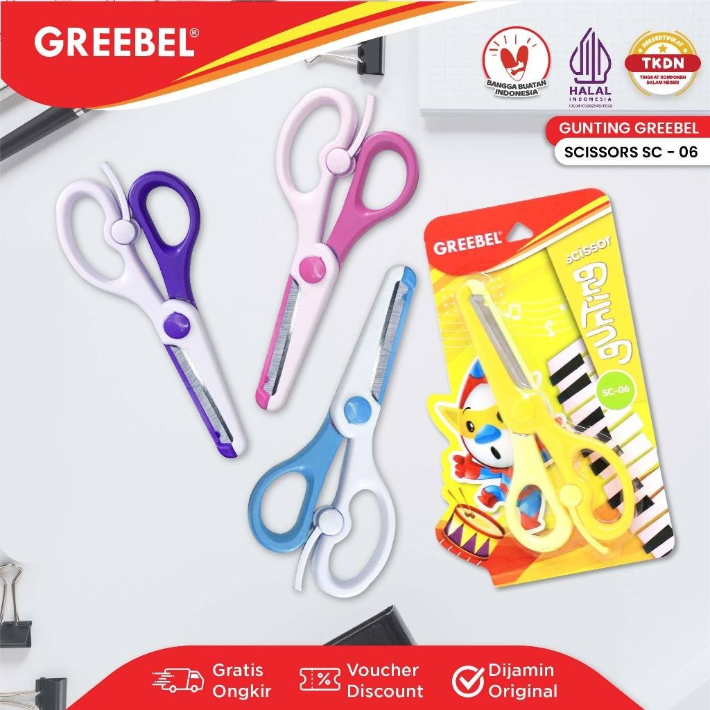 

Gunting Anak GREEBEL SC 06 (1 pcs)