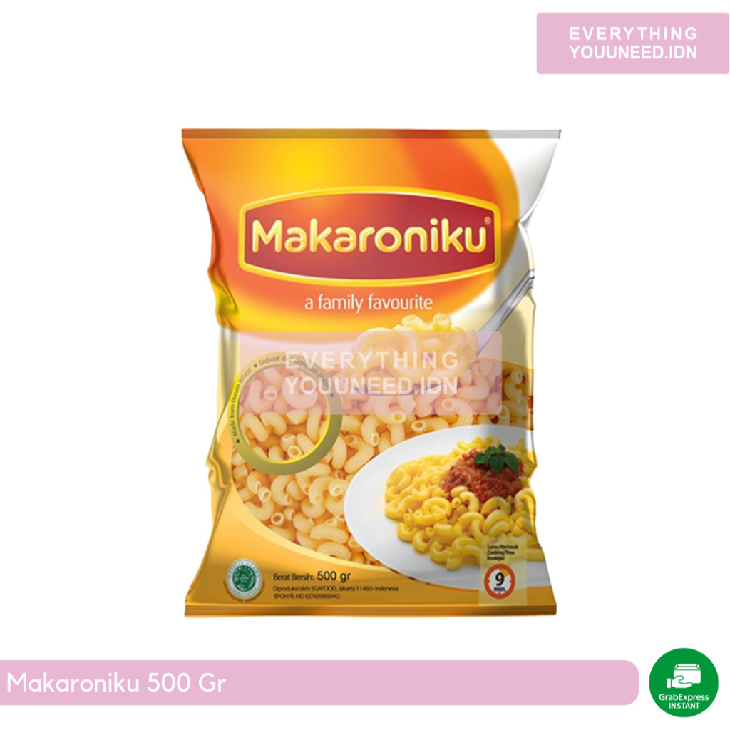 

Makaroniku Elbow 500 Gr