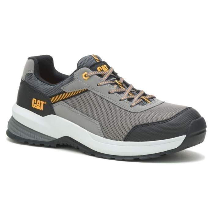 Sepatu Safety Caterpillar streamline Mesh 2.0 CT Charcoal Original - 45 HOT