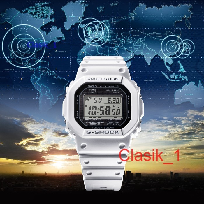 Original 100% Casio G-SHOCK GW-5000HS-7DR Jam Tangan Pria Digital GSHOCK GW-5000HS-7 GW5000HS Solar 