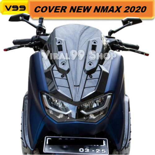 Cover Dada Depan New Nmax 2020 Dasi Body Depan Nmax New Carbon Nemo