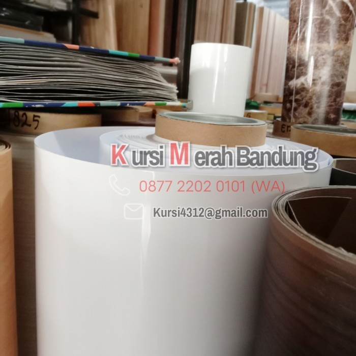 PVC Sheet Taco Sheet Bermacam warna - Putih Doff