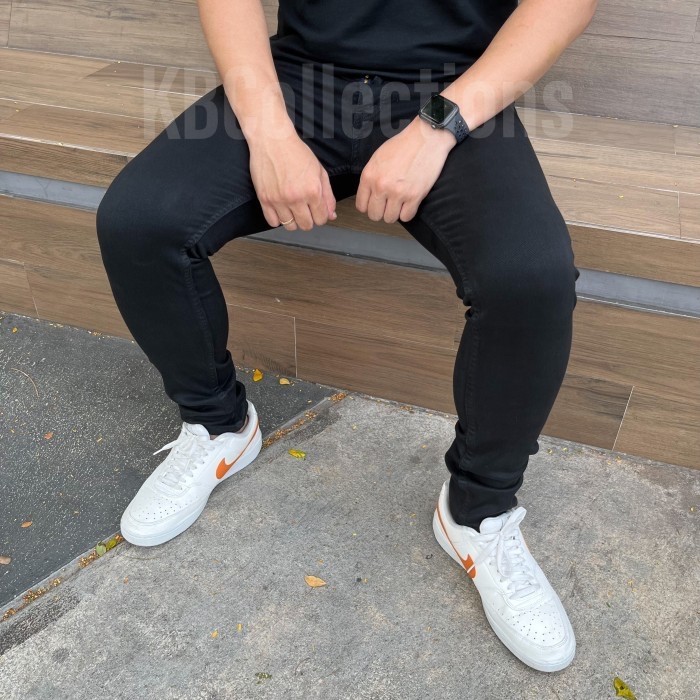 

best -J001 Skinny Jeans Black Simple - 29