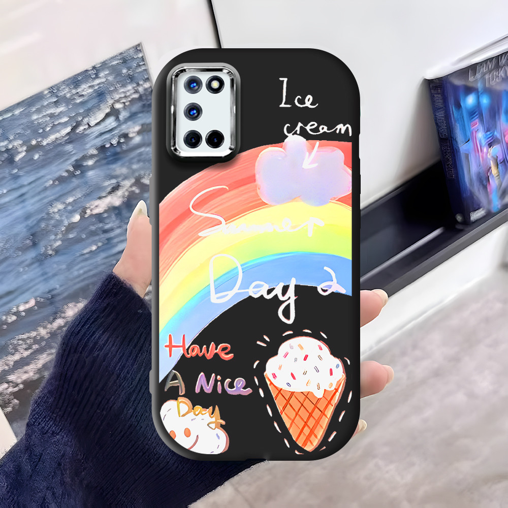 OPPO A92 A52 Phone Case Softcase Casing Hp Kesing Soft Cassing Cute 5117