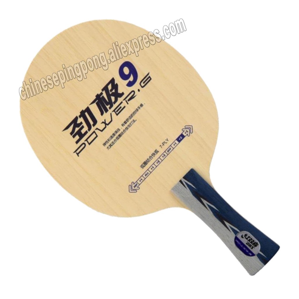 DHS Table tennis blade POWER-G 9 Fast attack+ Loop 7 ply pure wood PG9 ping pong racket bat paddle