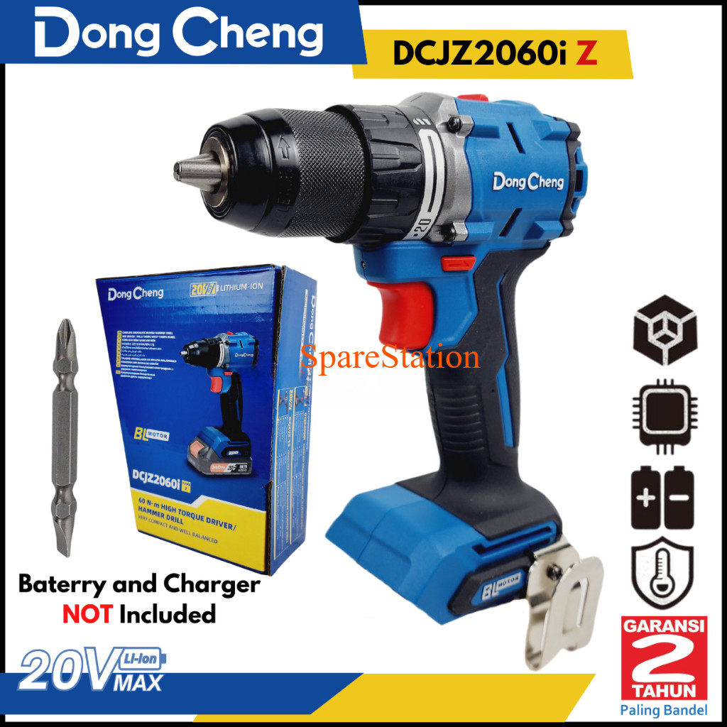 Mesin Bor Tembok DongCheng DCJZ2060I Impact Drill Brushless DCJZ 2060I Z