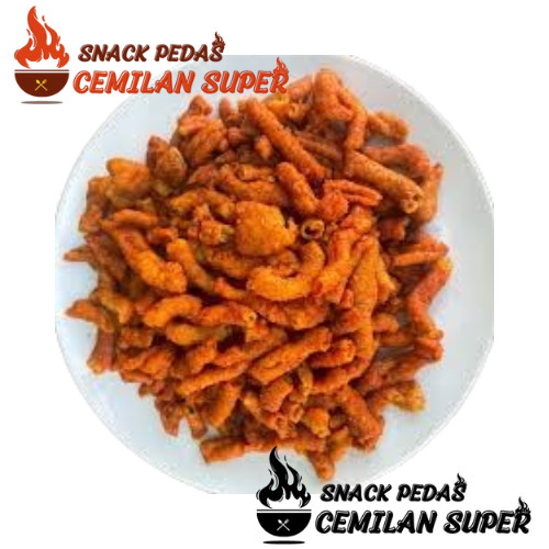 

CS KERIPIK USUS BALADO 500g Keripik Usus Crispy Usus Kering Usus Crispy Kriuk Cemilan Pedas
