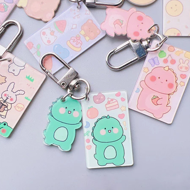 Gantungan Kunci/Gantungan Kunci Lucu/Gantungan Kunci Akrilik/Gantungan Kunci Motif Kartun