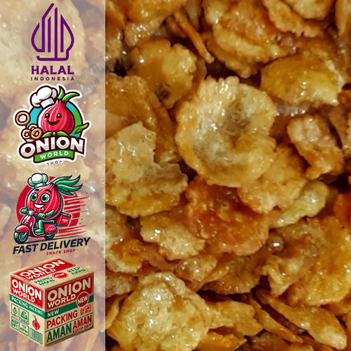 

UWD EMPING MANIS 500g Keripik Emping Melinjo Manis Blinjo Cemilan Manis Makanan Cemilan Viral