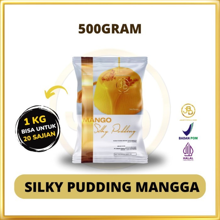 

Bubuk Silky Pudding Mangga 500gr || Jakarta Bubble Drink