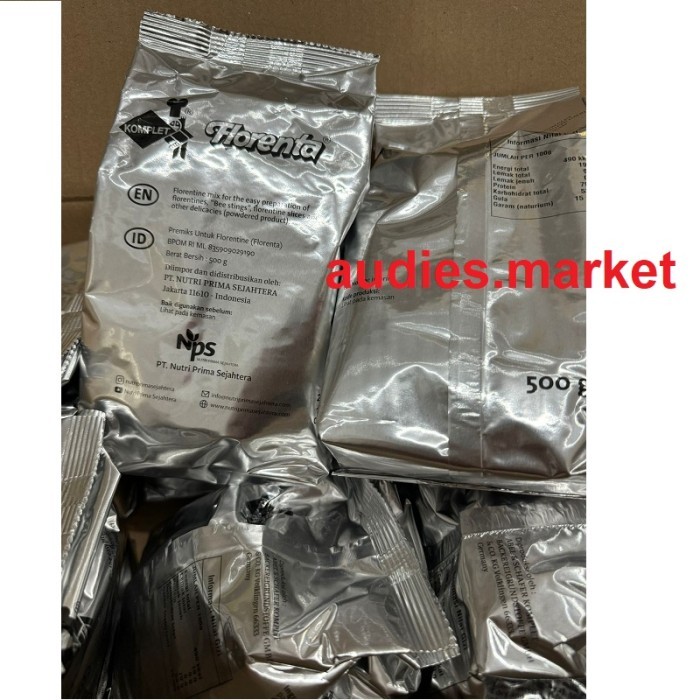 

Tepung Florenta / Bahan FLORENTINE COOKIES - 225 GRAM