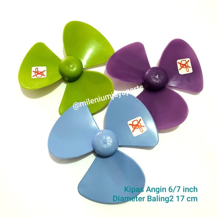 Part Baling Baling Kipas Angin 6  7 inch ( Cosmos Sanex Miyako dll )