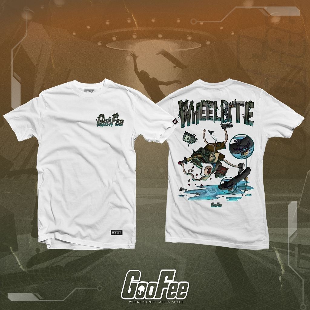 ETQT Anime Oversized Shirt - Unisex - ETQT Brand Shirt - Wheel Bite