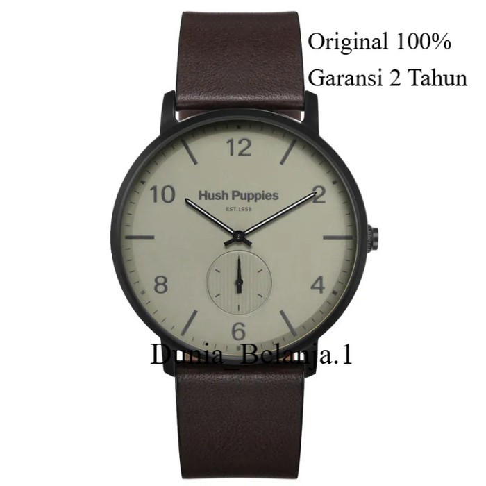 Original 100% Jam Tangan Unisex Hush Puppies HP.3908M.2525 Garansi Resmi 2 Tahun