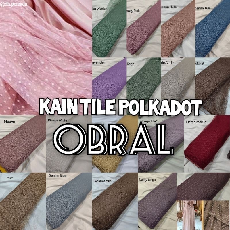 Kain Tile Dot Tule Polkadot