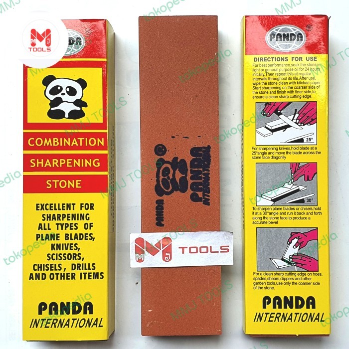 promo  -Batu Asah PANDA 8" - PANDA Batu Asahan 8" - Batu Asah Pisau PANDA