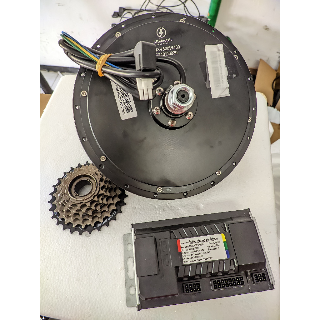 BLDC KIT SEPEDA LISTRIK - SEPEDA MTB - BECAK LISTRIK / 500WATT / 800WATT