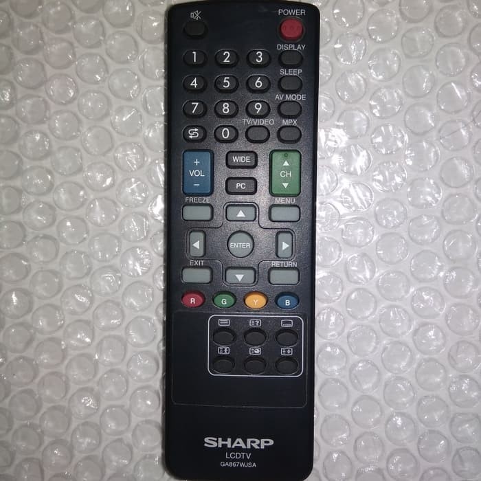 REMOT TV SHARP AQUOS LED LCD ORIGINAL