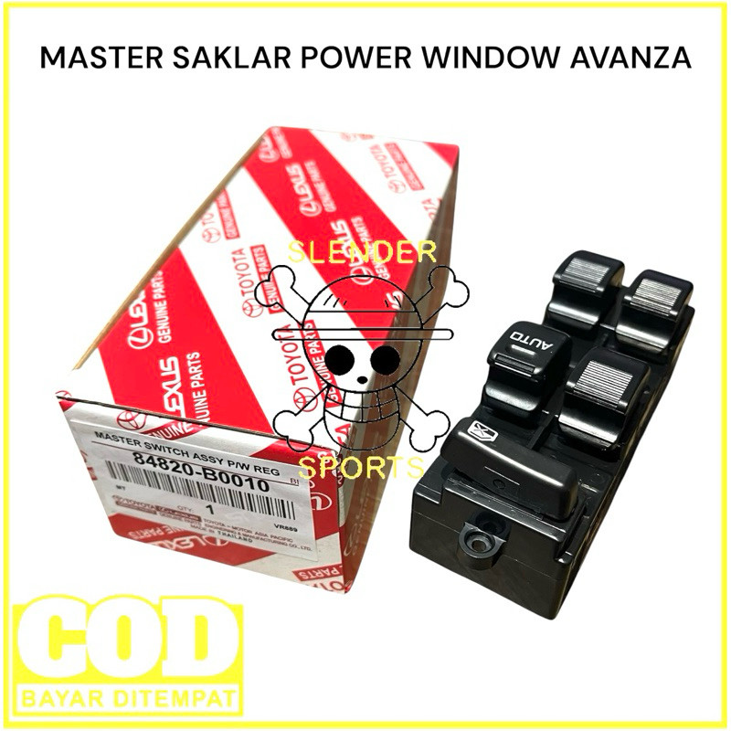 SAKLAR POWER WINDOW AVANZA - SWITCH POWER WINDOW AVANZA XENIA - MASTER SAKLAR POWER WINDOW AVANZA XE