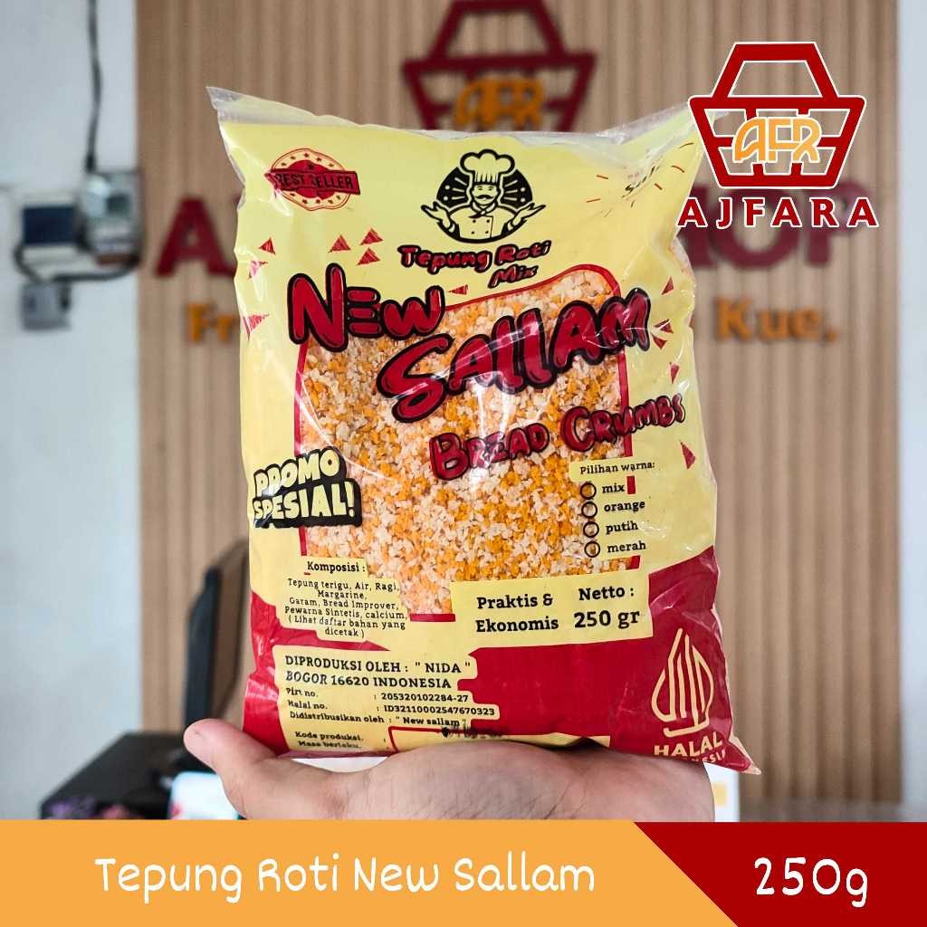 

Tepung Roti New Sallam Bread Crumbs 250g
