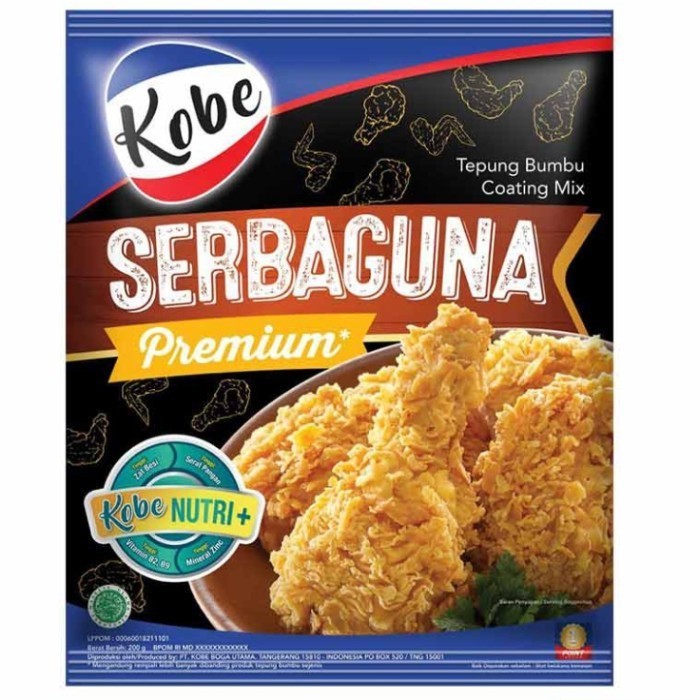 

New Item (S) KOBE TEPUNG SERBAGUNA PREMIUM 200G