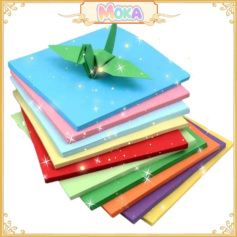 

MOKA Kertas Origami Seni Kerajinan Dan Kreativitas Isi 100 Lembar Dengan Berbagai Warna MKA223