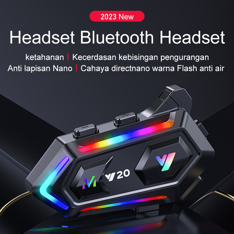 JZAQ Y20 Helm Headset Bluetooth Motor / Helm Headset Bluetooth / Headset Bluetooth Full Bass / Heads