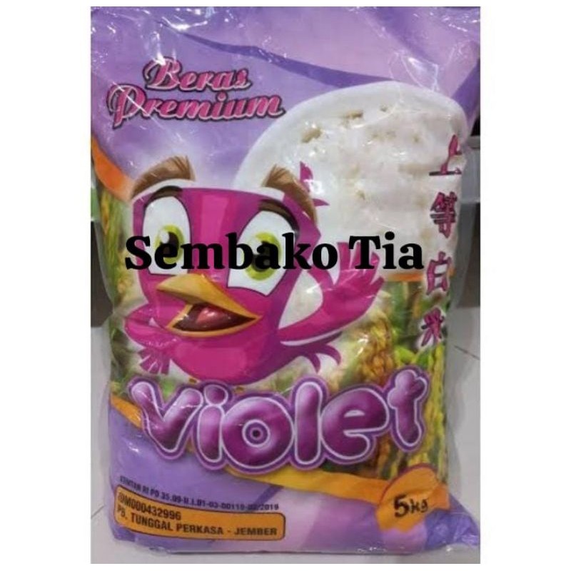 

Beras Violet 5kg/Beras Super Kebi Kembang 5kg