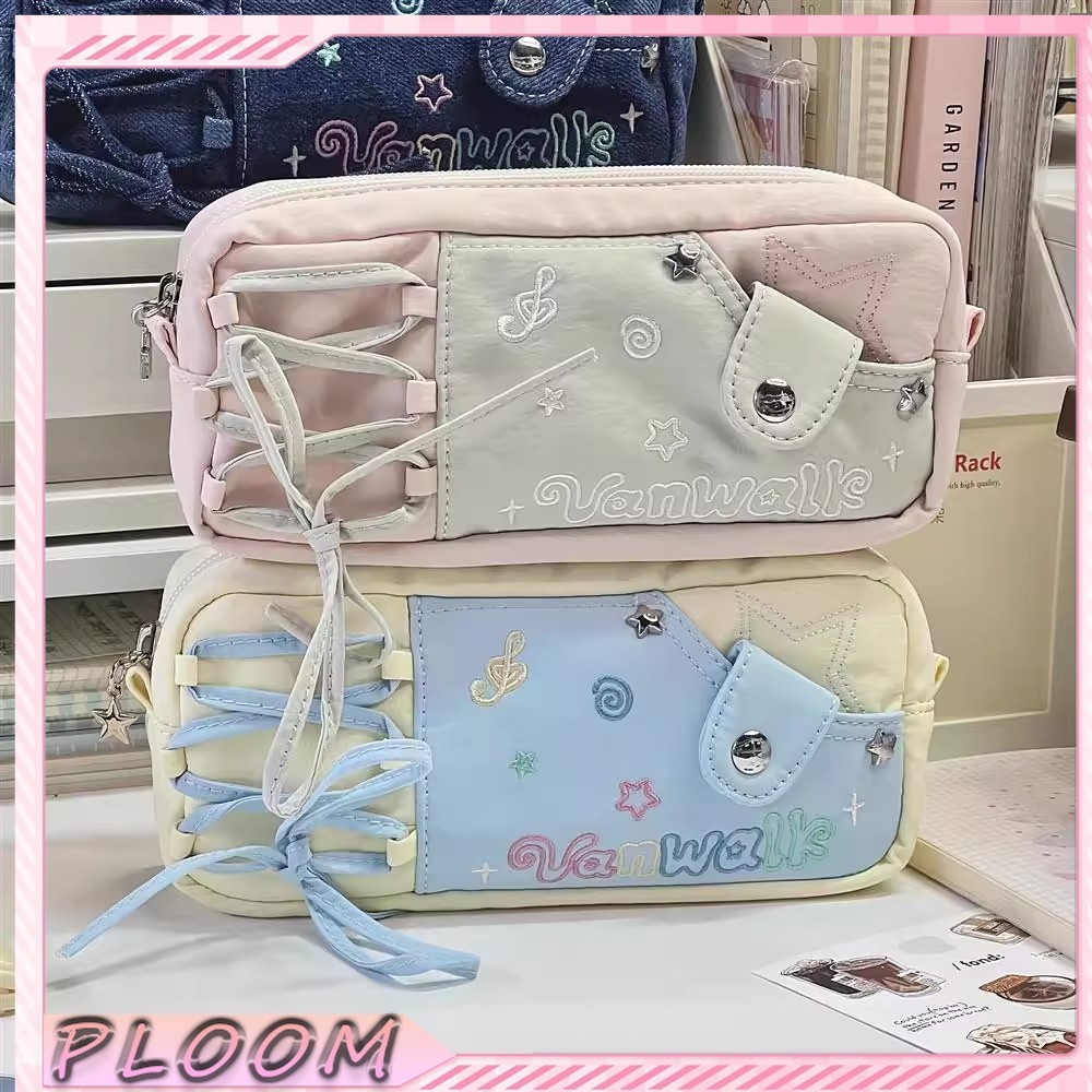 

[Tersedia] Kotak Pensil Notebook Starry Sky - Kotak Pensil Multifungsi Kotak Pensil Anak Perempuan Gaya Korea Kotak Pensil Kapasitas Besar Unik