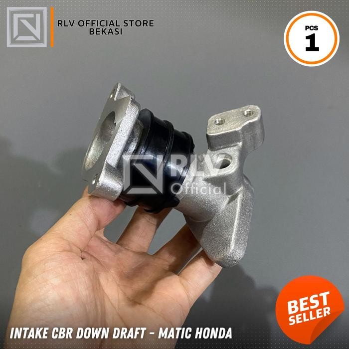 KARET INTEK MANIPUL CBR INSULATOR CBR KARET MANIPUL INTAKE DOWNDRAFT MATIC HONDA/CB150R - INTAKE CBR