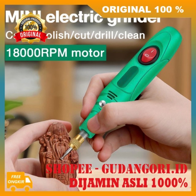 Mini Drill 24 Set Mata Bor Mini Elektrik Mini Drill Portable Bor Mini Listrik Bor Mini Ukir Alat Pem