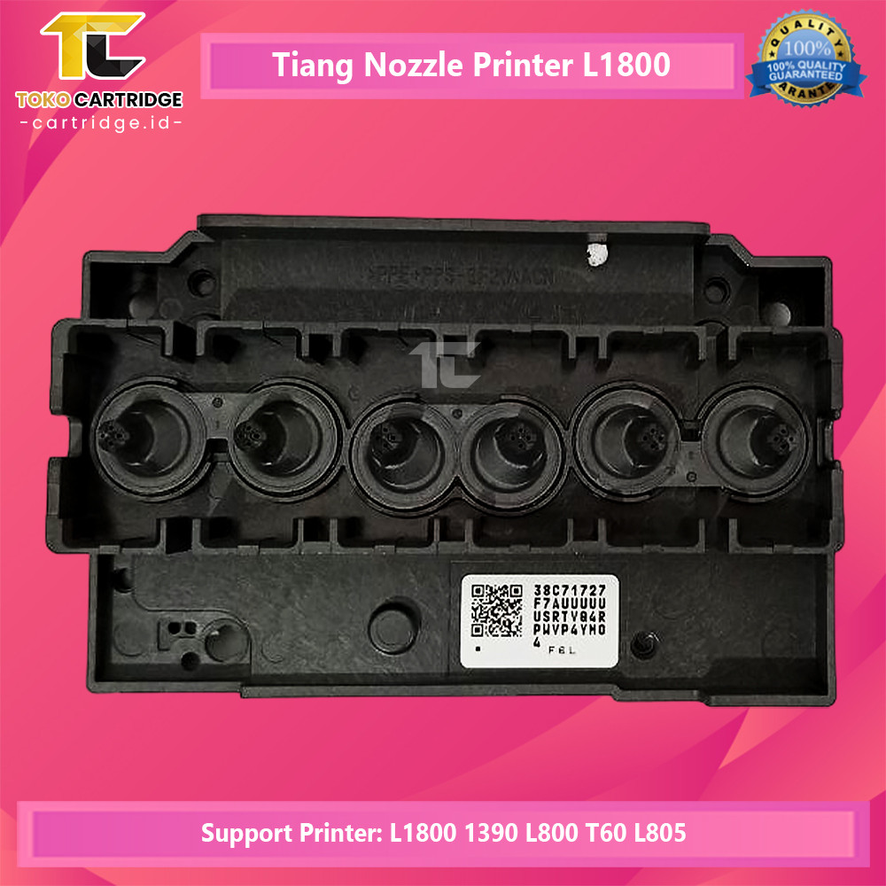 Manifold Print Head Printer 1390 Tiang Nozzle Cover Printhead Compatible For Printer Epson L1800 L80