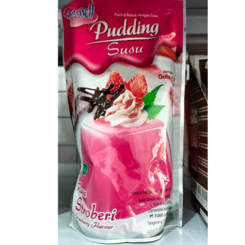 

puding nutrijel strawberry