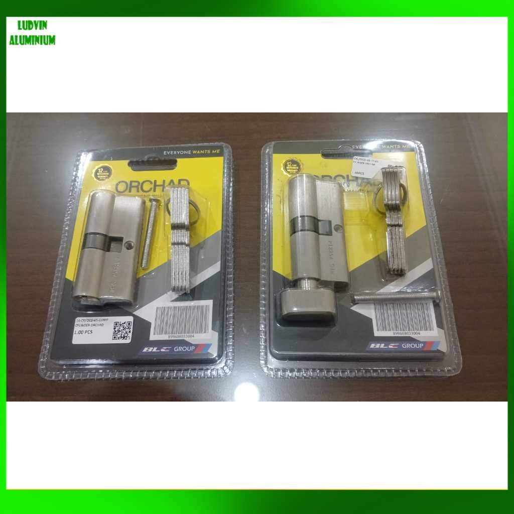 ORCHAD CYLINDER KNOB Silinder Kunci Pintu 65 mm x 32 mm ORCHAD SILINDER KUNCI KUNCI PINTU PUTAR 65MM