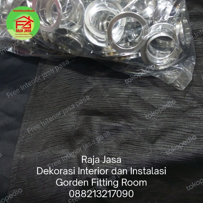 Gorden Fitting Room •| Kamar Ganti•| Gorden Ruang Ganti w Hitam