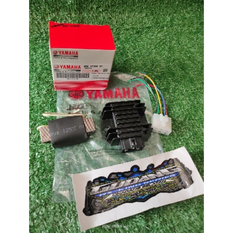 set sepaket pengisian spul lampu fullwave spul lampu+kiprok N-MAX original+soket kiprok N-MAX Tiger 