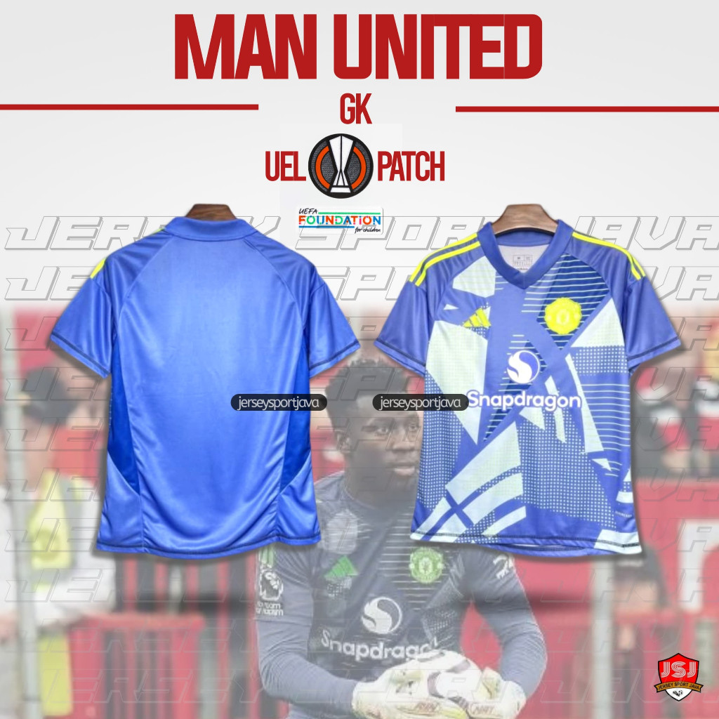 ( READY STOK ) JERSEY BAJU BOLA PRIA MU GK UNGU 2025 NEW GRADE ORI - IMPORT