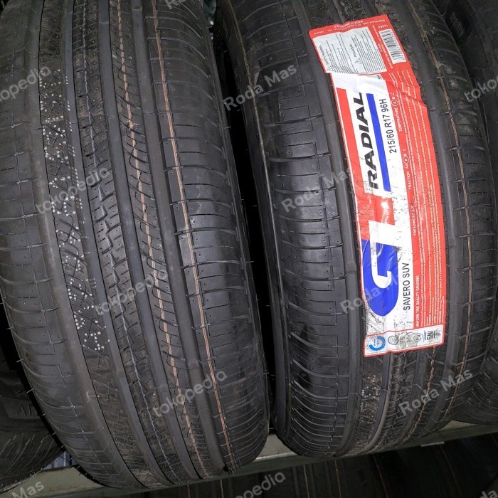 Ban GT Radial Savero SUV 215/60 R17 (Ban Almaz,Terios,Rush,Outlander)
