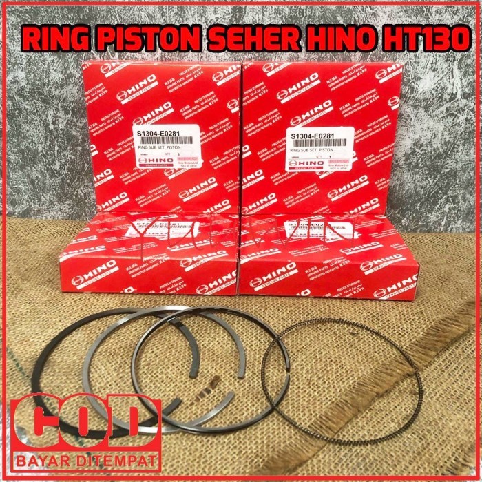 RING PISTON HT130 - RING SEHER HINO DUTRO 130HT HT130 SET