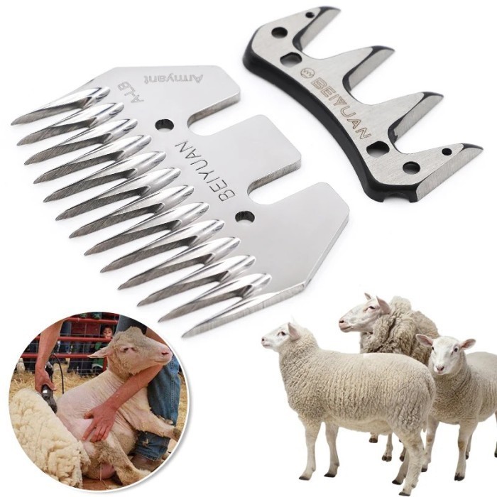 

mata pisau cukur bulu kambing domba 13T sheep goat clipper blade