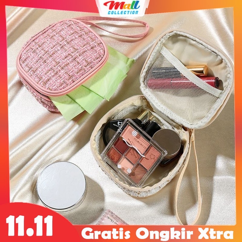 MALL Pounch Makeup Tas Kosmetik Travel Praktis Sebaguna Fashion Wanita Korea TK11