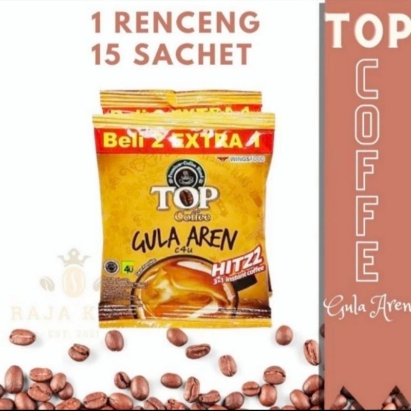 

Top kopi gula aren renceng isi 15 sachet 22 grm ISME