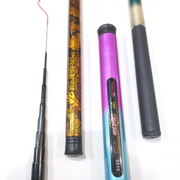 Joran Tegek Tornado Ikan Mas Ruas Pendek - 180