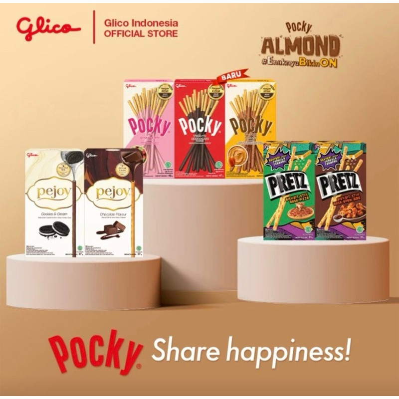 

POCKY MINI 22gr GLICO PEEJOY MINI wafer stick (Half Size) PROMO !!Terlengkap