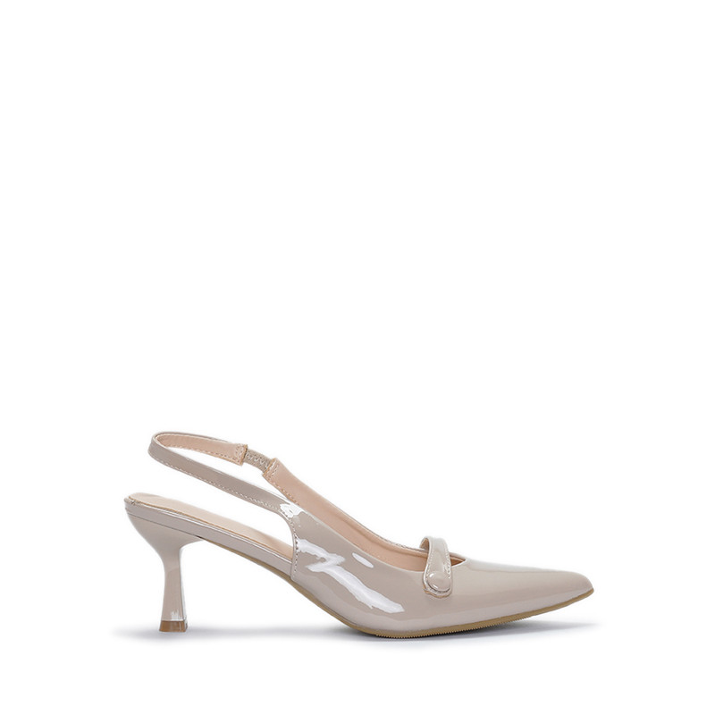 Payless Chrissie Womens Skye Sling Back Heels - Nude_04