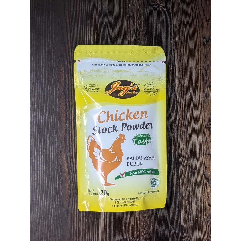 

JAYS CHICKEN STOK POWDER 20GR