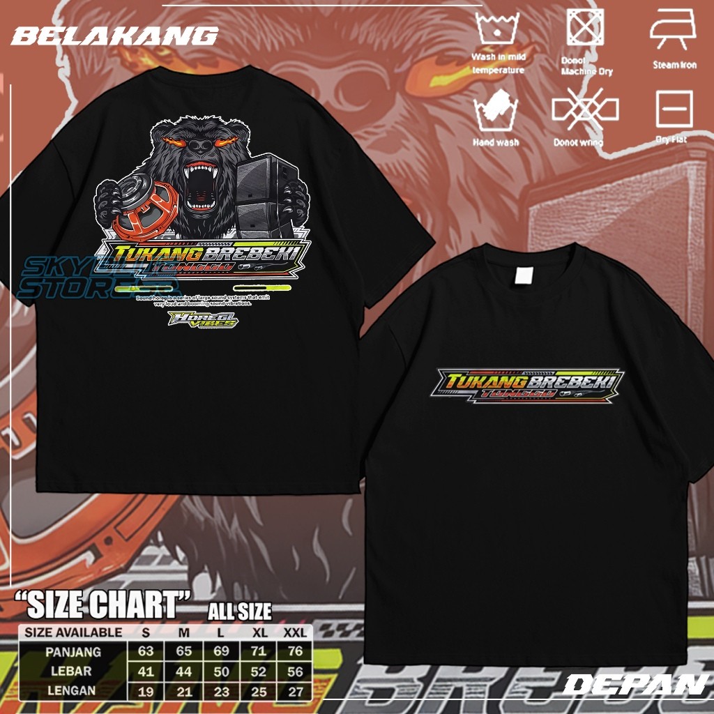 KAOS DISTRO TUKANG BREBEKI UNISEX - SkyBlue Store - SkyBlue Fashion