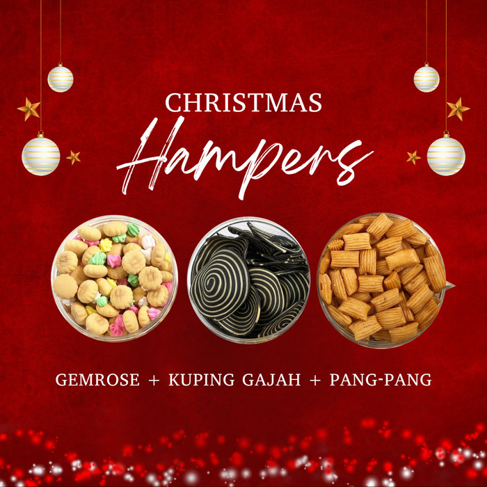 

MUMPUNG PROMOHampers Natal (L) / Christmas Gift Box Parcel Parsel Bingkisan - A-1 (GR+KG+PP)TERLARIS